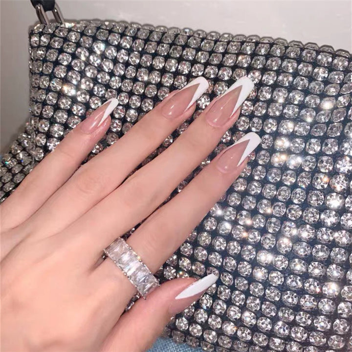 Premium Long Stiletto Press-On Nails Kalsten