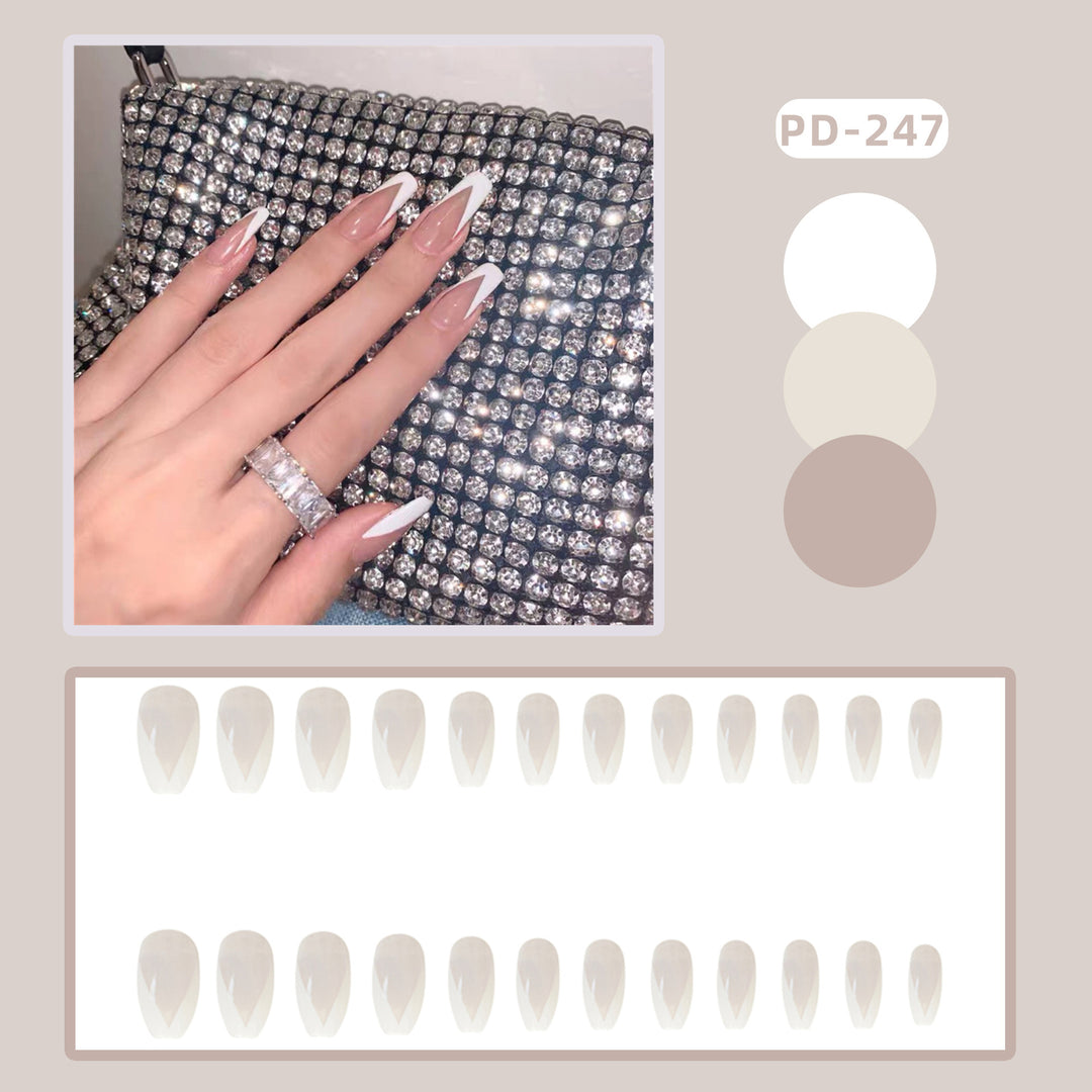 Premium Long Stiletto Press-On Nails Kalsten