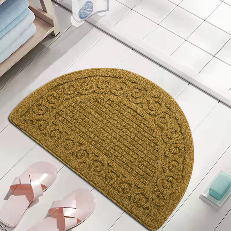 Decorative Half-Moon Shower Mat Kalsten
