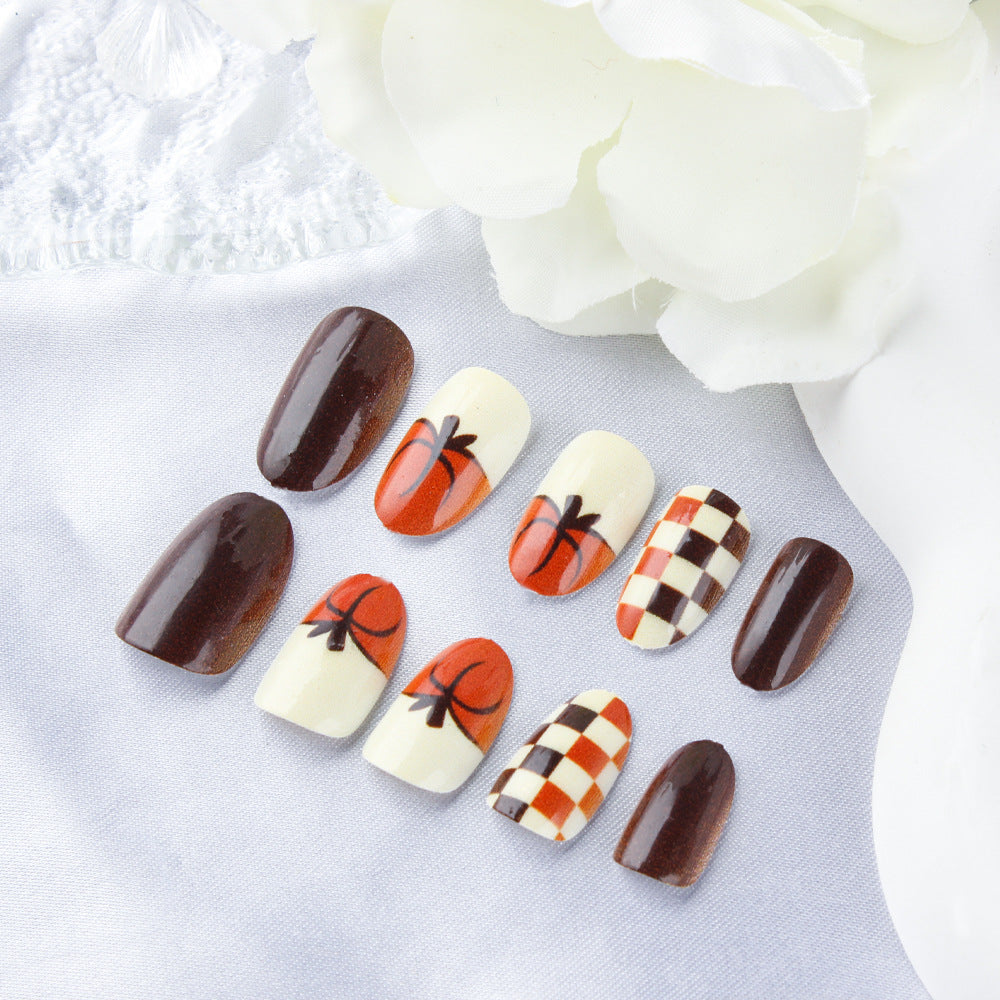 Autumn-Themed Nail Art Set Kalsten