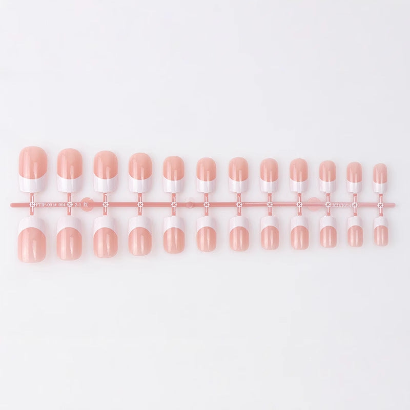 Glossy Natural-Shape Press-On Nails Kalsten
