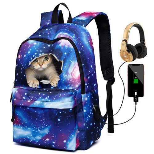 Cat-Themed Adventure Backpack Kalsten