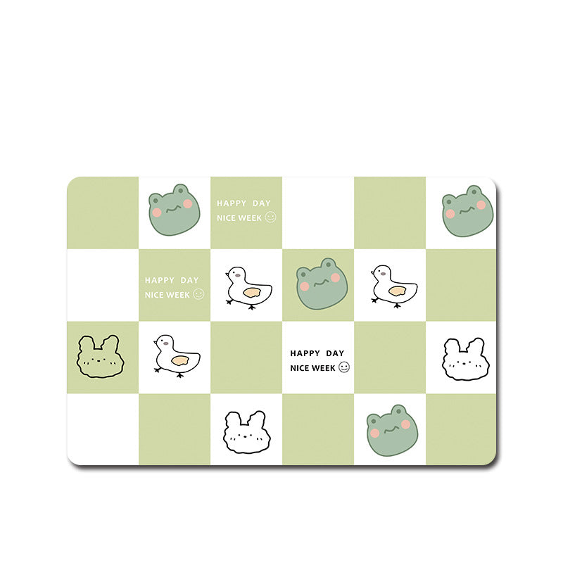 Cute Cartoon Pet-Themed Bath Mat Kalsten