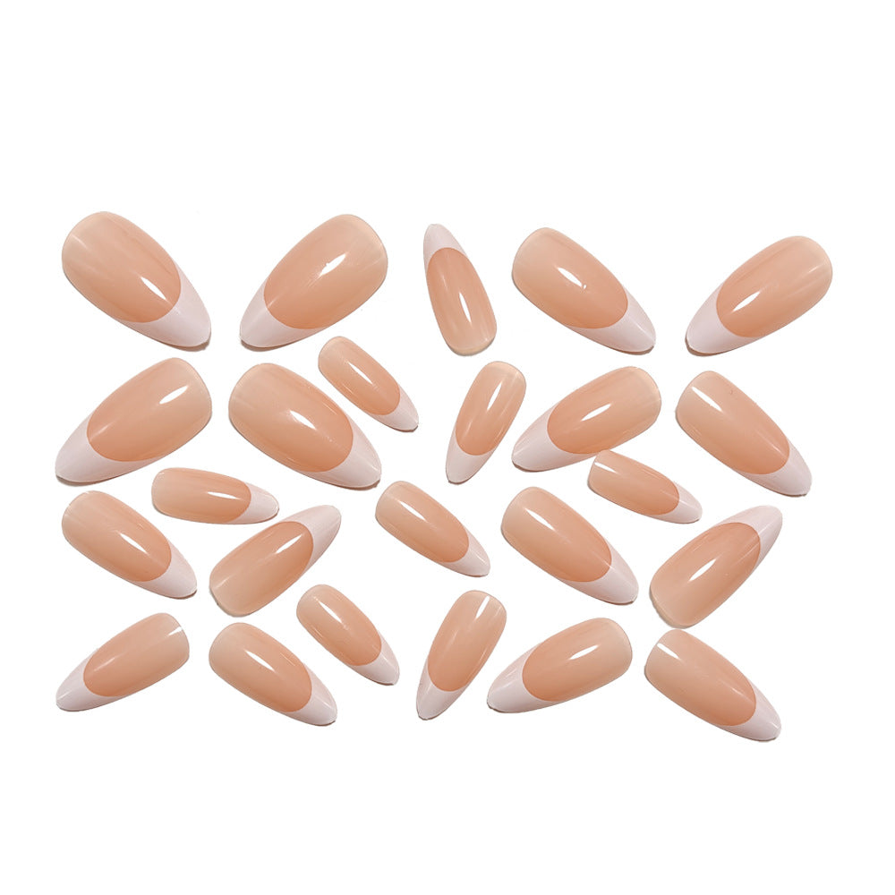 Artificial nails with French manicure Kalsten