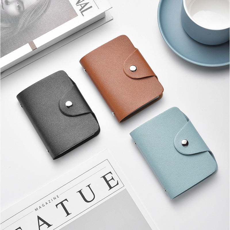 Compact Leather Cardholder Wallet Kalsten
