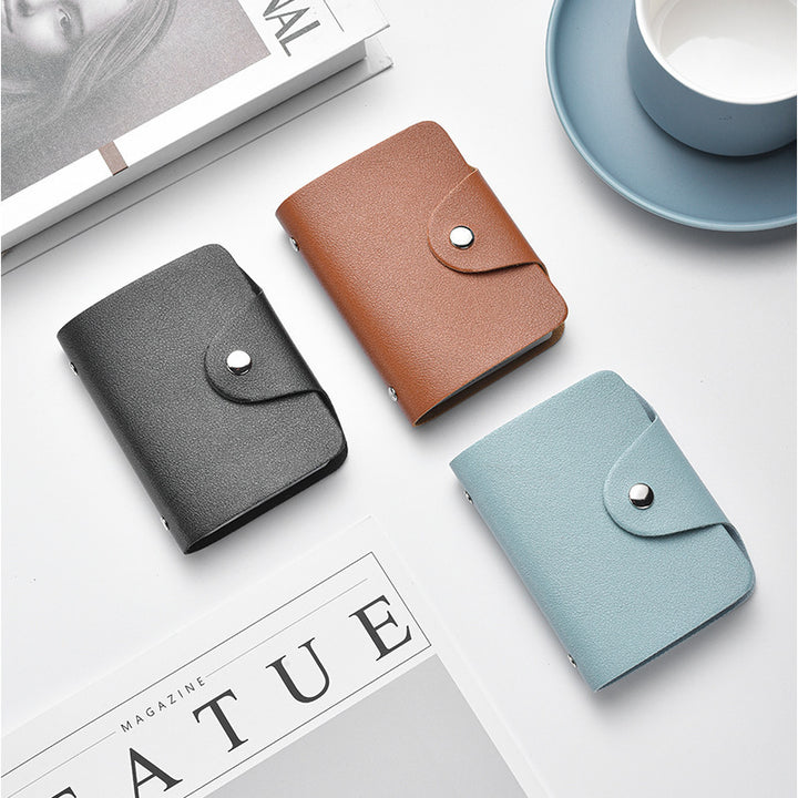 Compact Leather Cardholder Wallet Kalsten