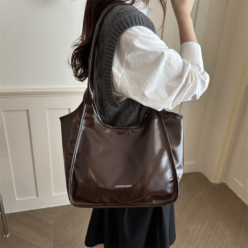 Sleek Minimalist Shoulder Tote Bag