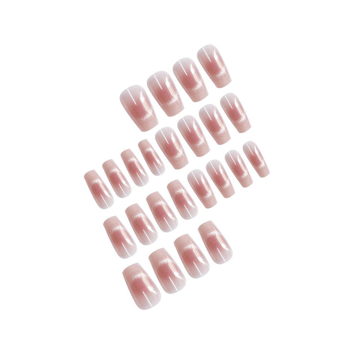 Elegant French Tip Nail Set Kalsten