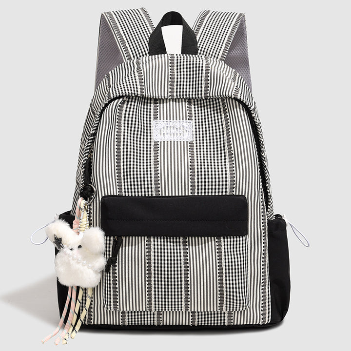 Stylish Striped Design Backpack Kalsten
