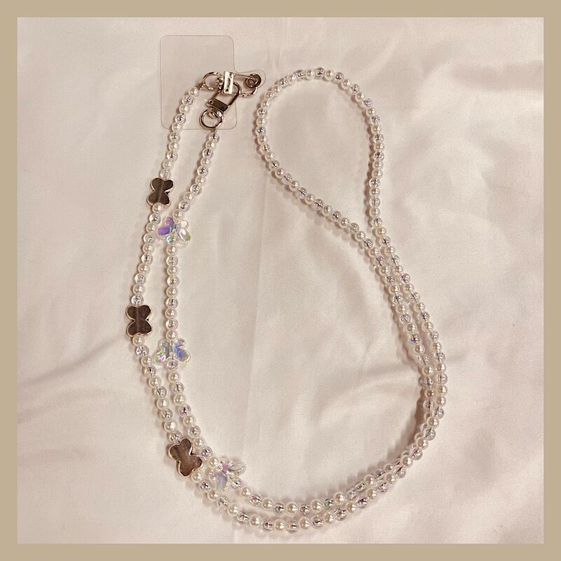 Elegant Beaded Charm Eyewear Holder Kalsten