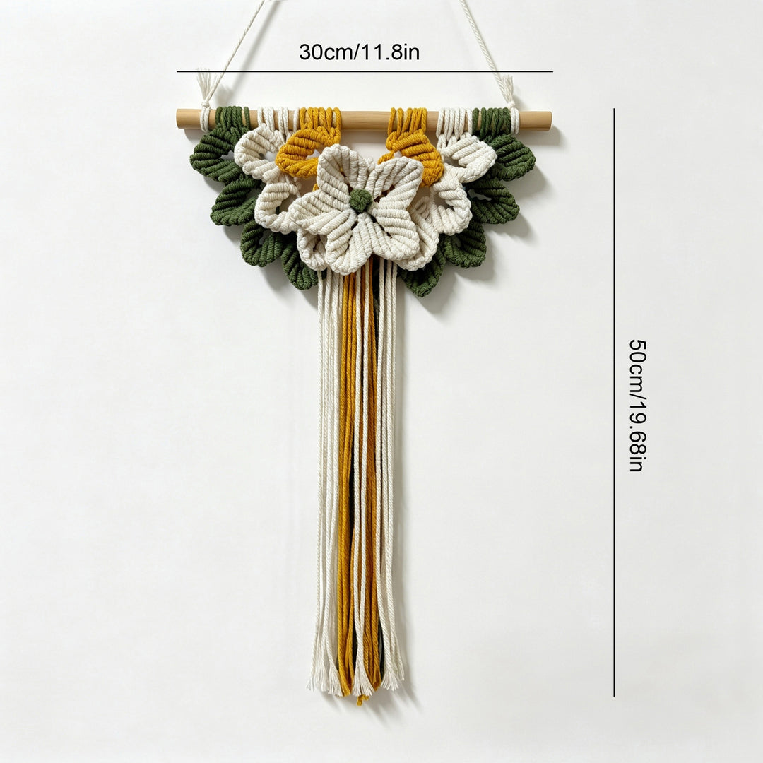 Floral Macrame Wall Hanging Kalsten