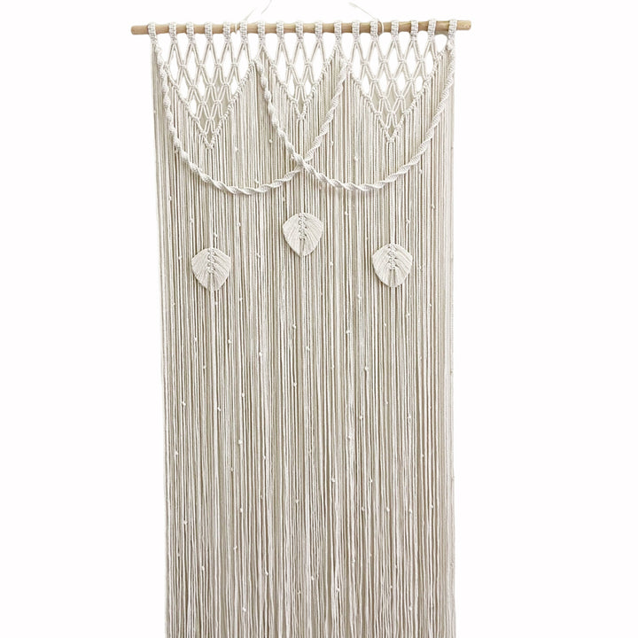 Macrame Leaf Motif Wall Hanging Kalsten