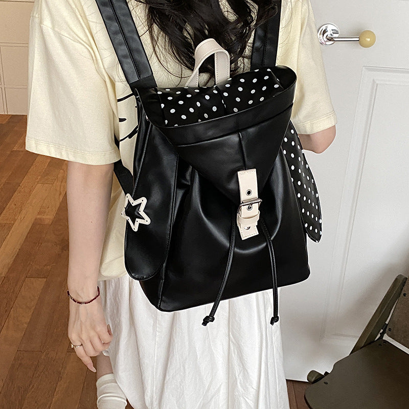 Trendy Polka Dot Backpack Kalsten