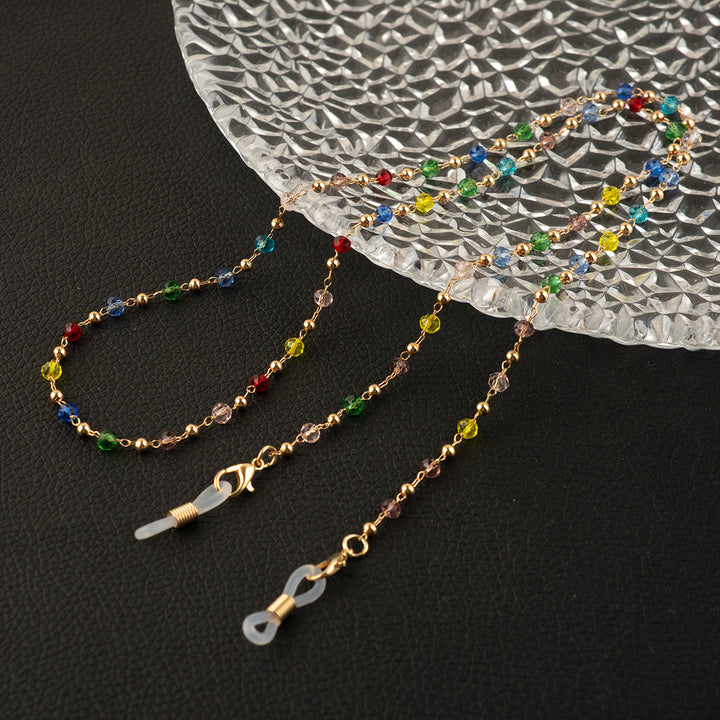 Colorful Crystal Beaded Eyewear Chain Kalsten