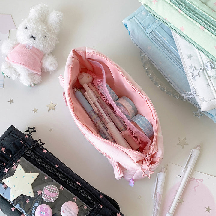 Star-Patterned Pencil Case Kalsten