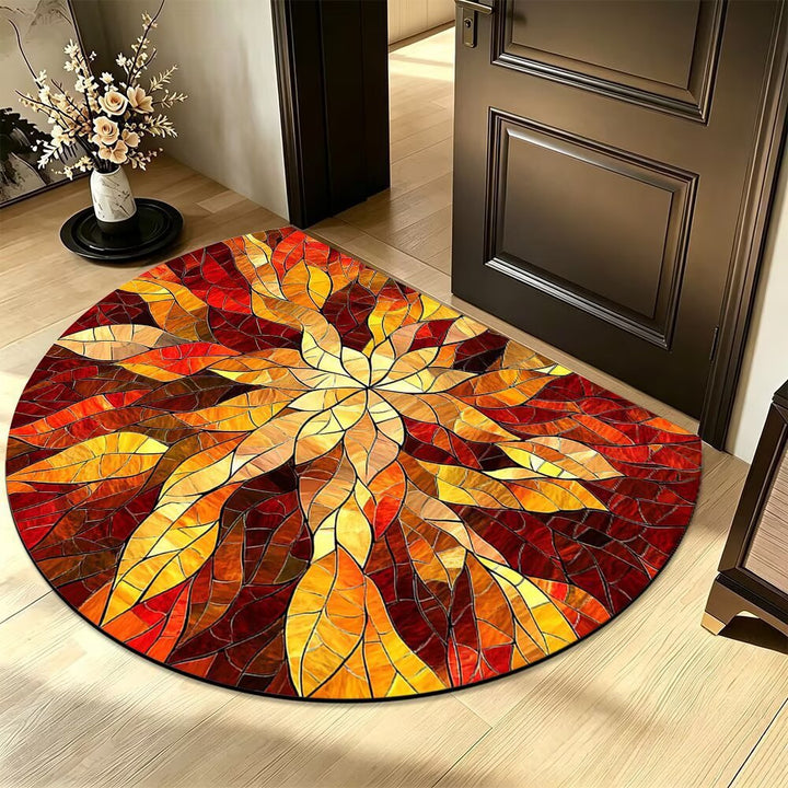 Artistic Mosaic Round Rug