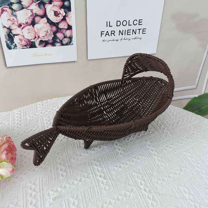 Decorative Fish-Shaped Storage Basket Kalsten