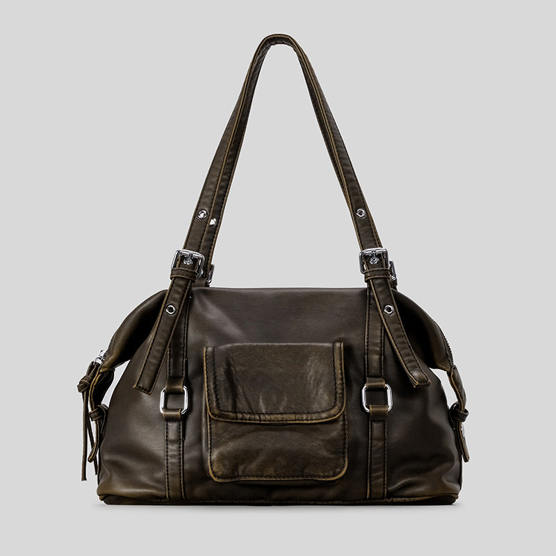 Multi-Pocket Handbag
