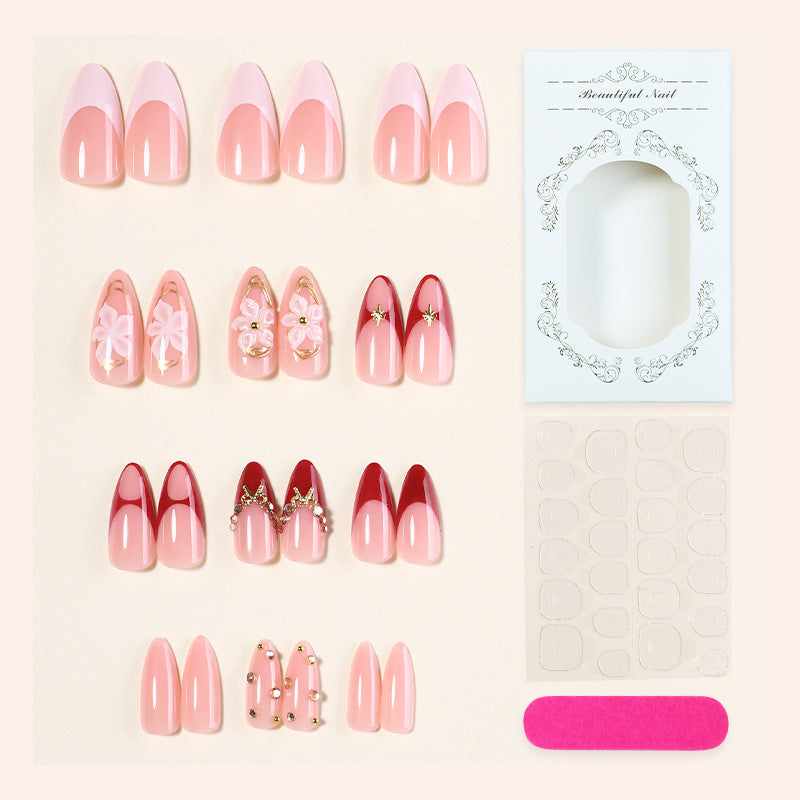 Decorative Nail Art Press-On Set kalsten