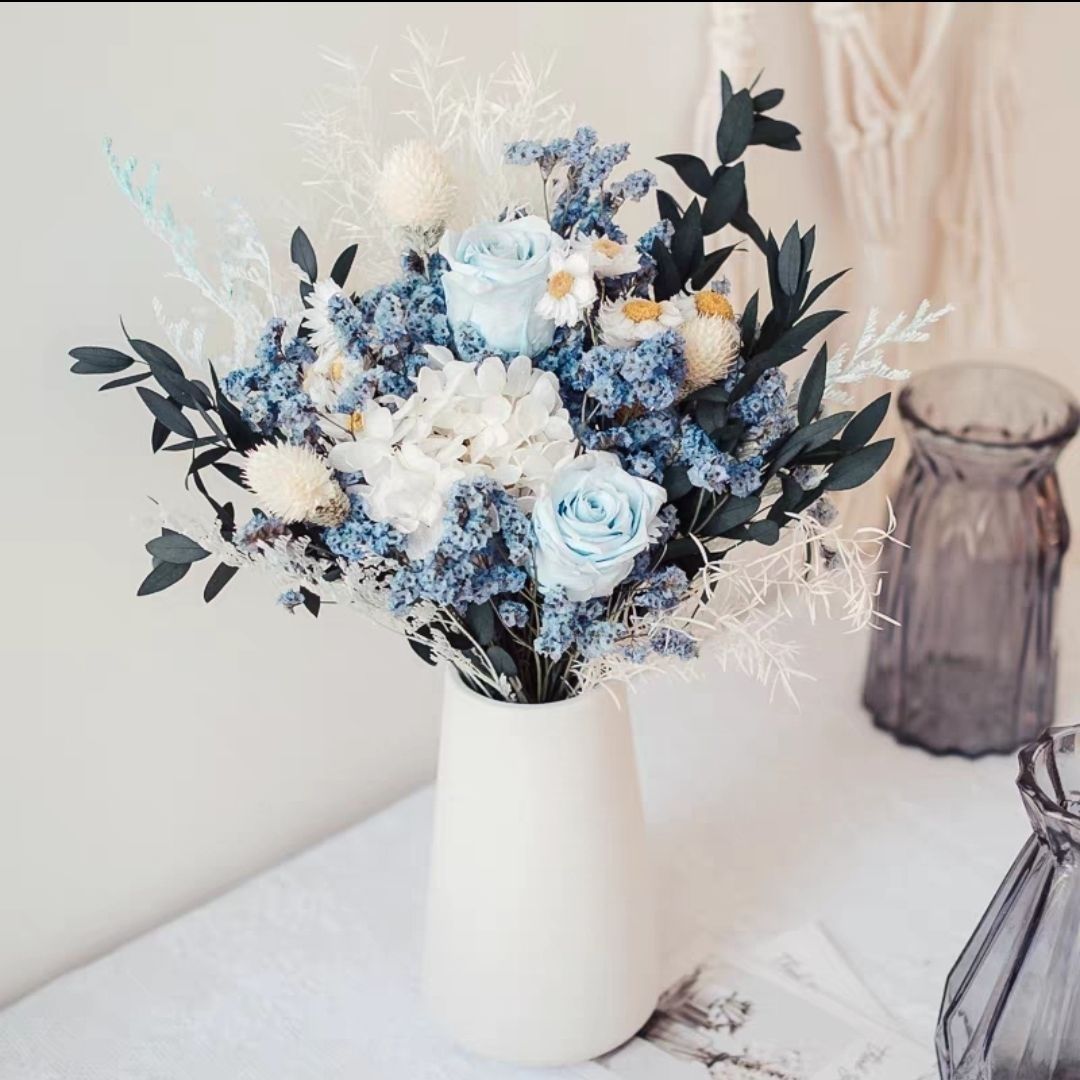 Dried Flower Bouquet Centerpiece