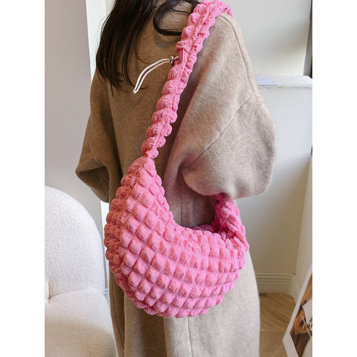 WoTextured Fabric Hobo Bag Kalsten