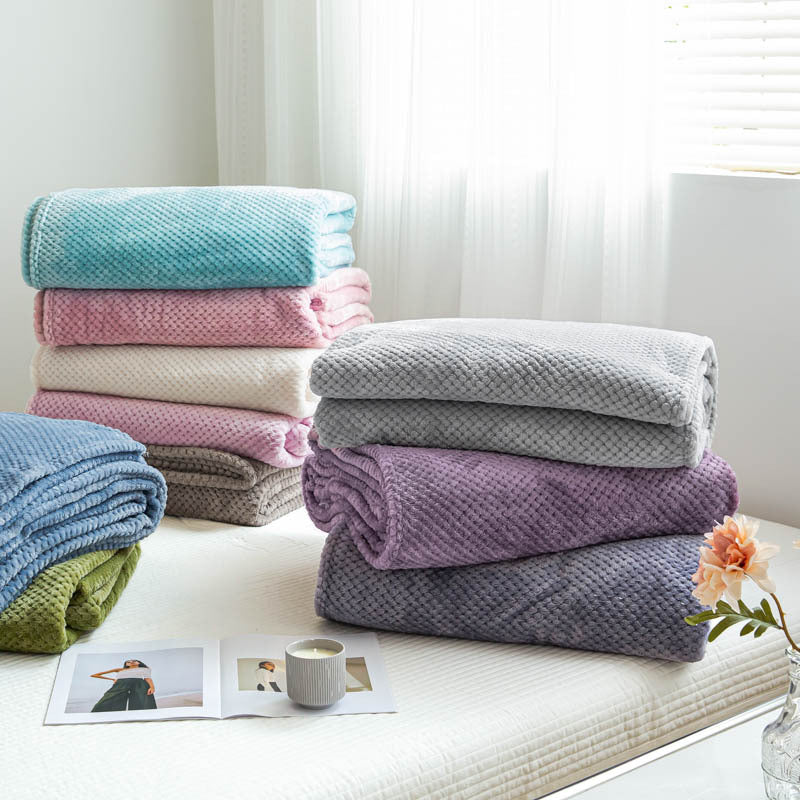 Textured Throw Blanket