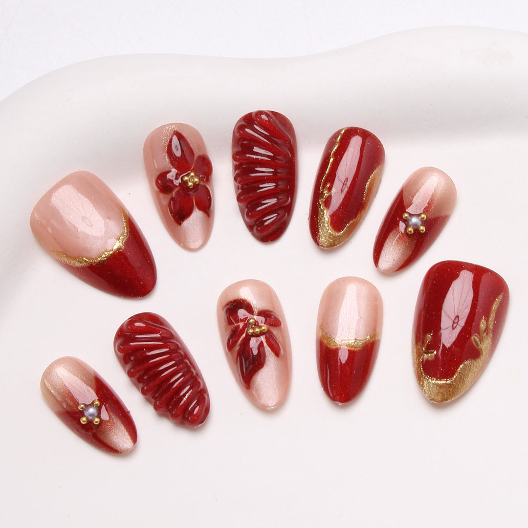Elegant Press-On Nail Tips Kalsten