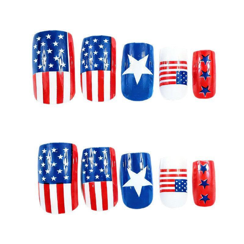 Patriotic Nail Art Set Kalsten