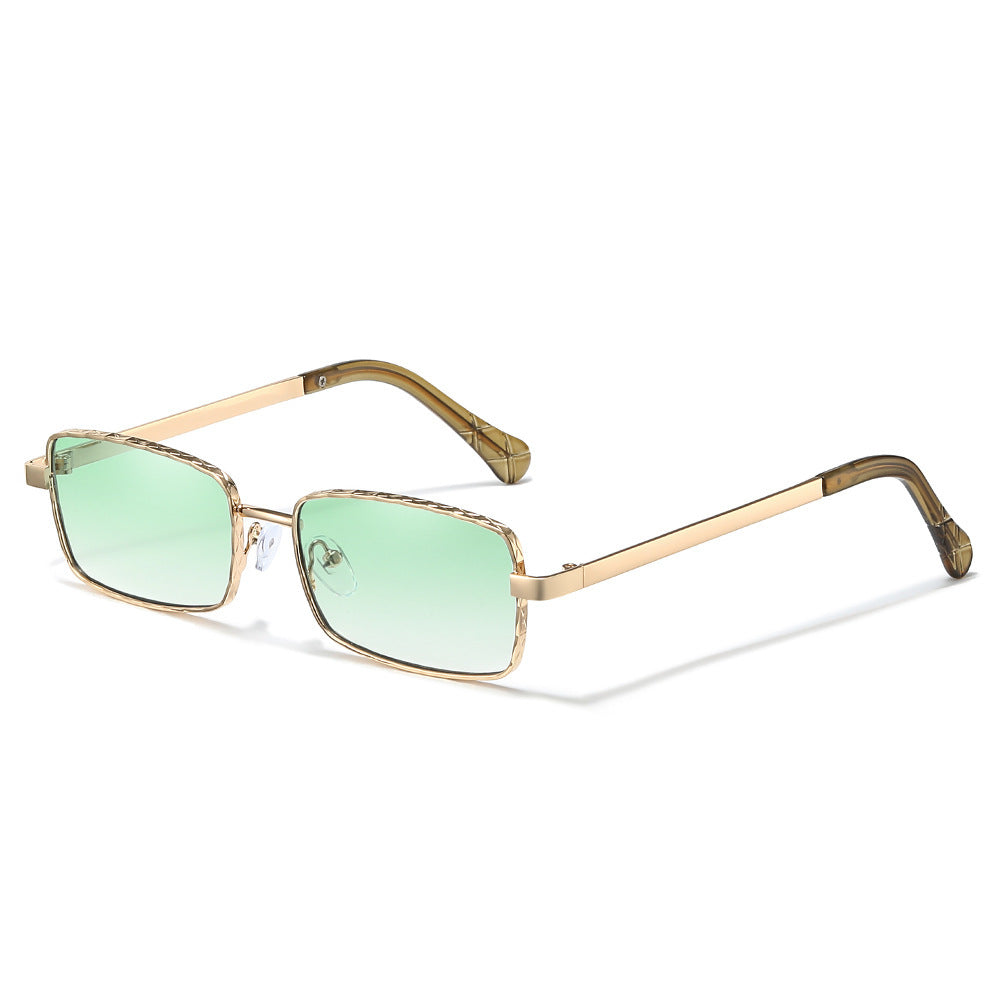 Sleek Minimalist Rectangular Sunglasses Kalsten
