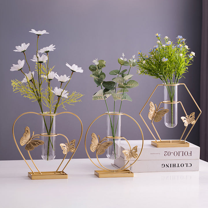 Geometric Butterfly Decor Vase Holder