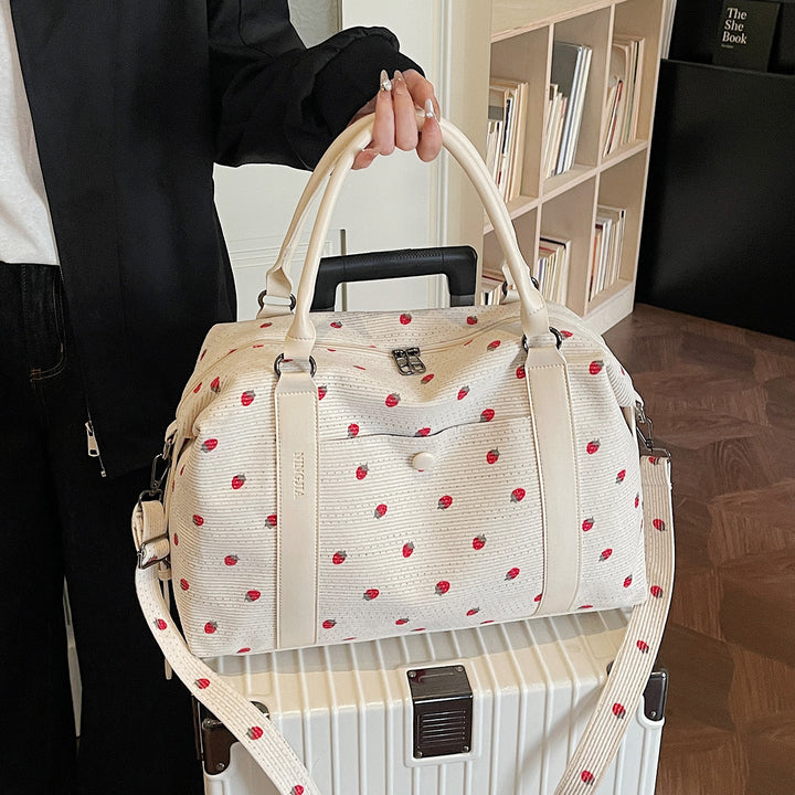 Stylish Quilted Weekend Duffle Bag Kalsten
