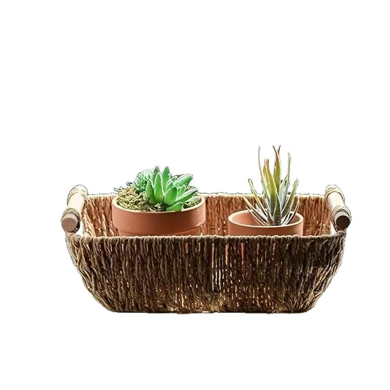 Storage basket made of durable natural material Kalsten