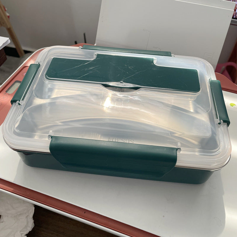 Versatile Multi-Compartment Meal Storage Container