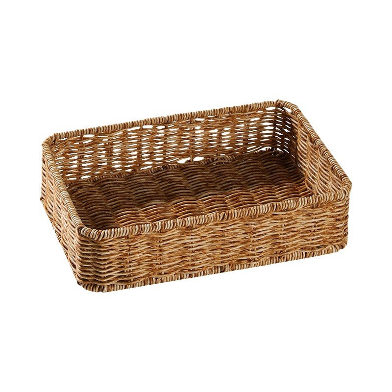 Unisex Rectangular Storage Basket made of hand-woven material Kalsten