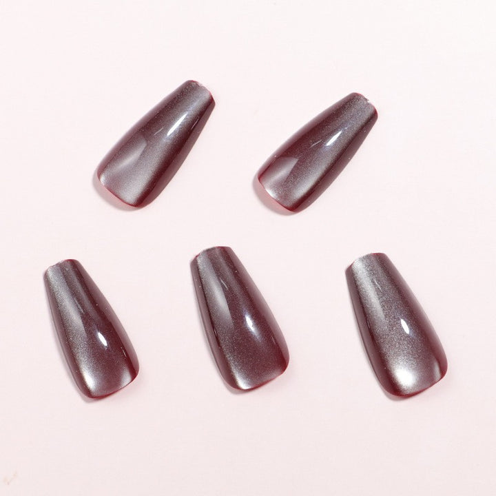 Short Almond Press-On Nail Set Kalsten