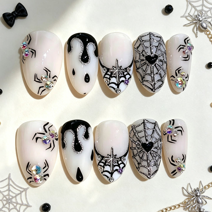 Elegant Gothic Nail Art Tips