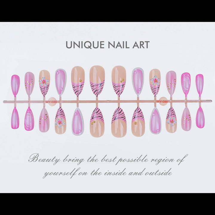 Artistic Press-On Nail Art Collection Kalsten