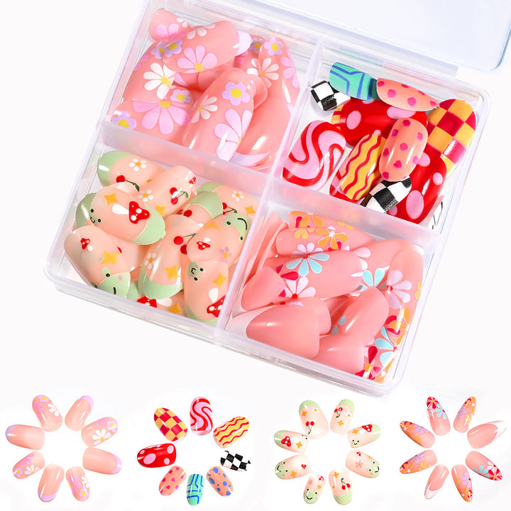 Artistic Themed Press-On Nail Collection Kalsten