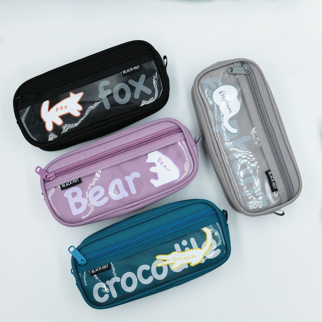 Adorable Bear-Themed Multi-Compartment Organizer Pouch