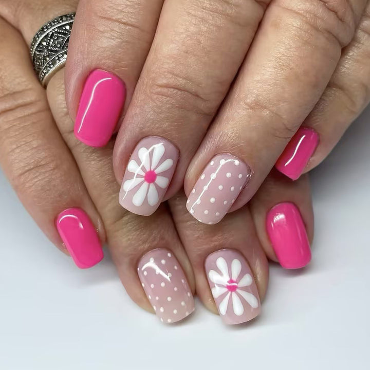 Floral Nail Art Design Kalsten