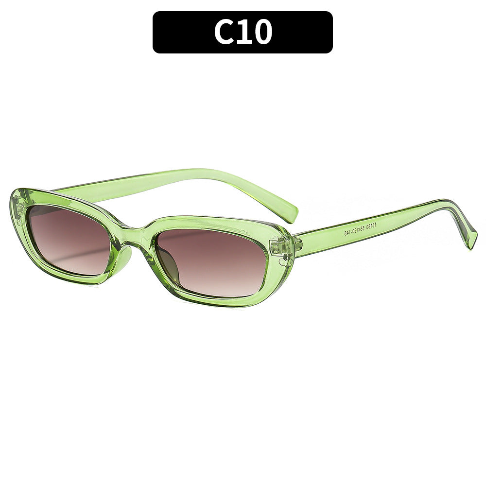 Fashion-Forward Vintage Rectangle Sunglasses