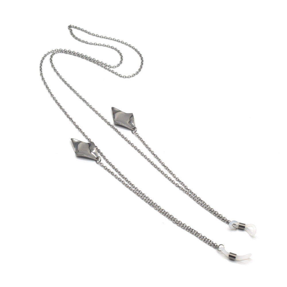 Contemporary Metallic Eyewear Chain Kalsten