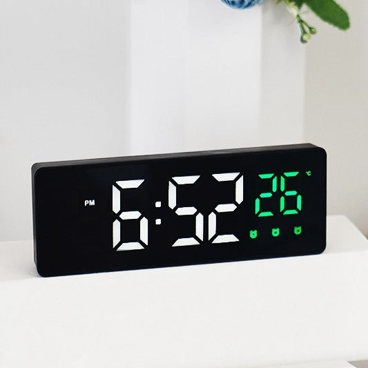 Digital table alarm clock with temperature display and LED display Kalsten