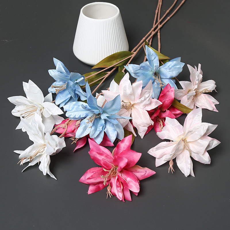 Faux Floral Stem Arrangement for Home Decor