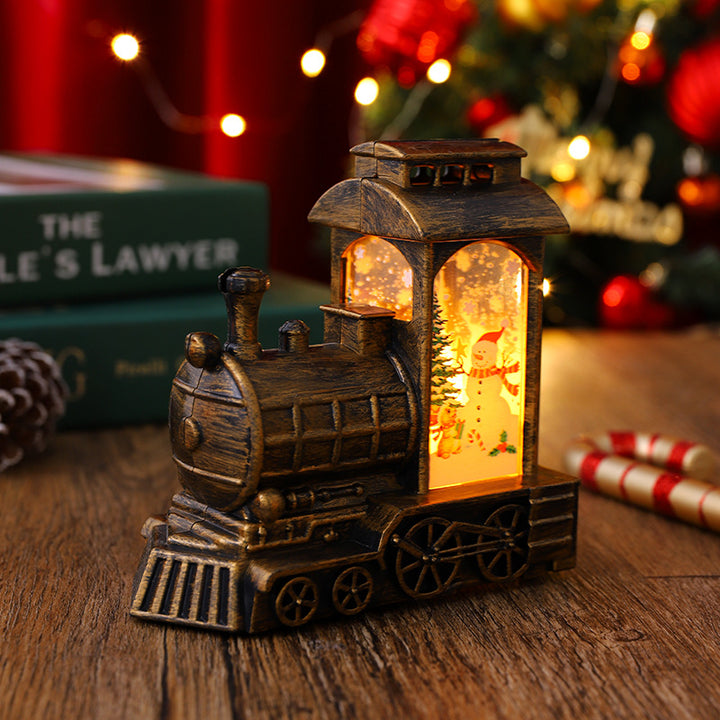 Nostalgic Christmas Train Lantern Kalsten