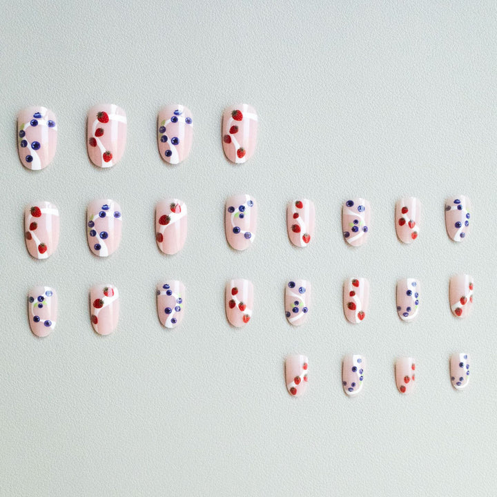Artistic Fruit-Inspired Nail Art Kit
