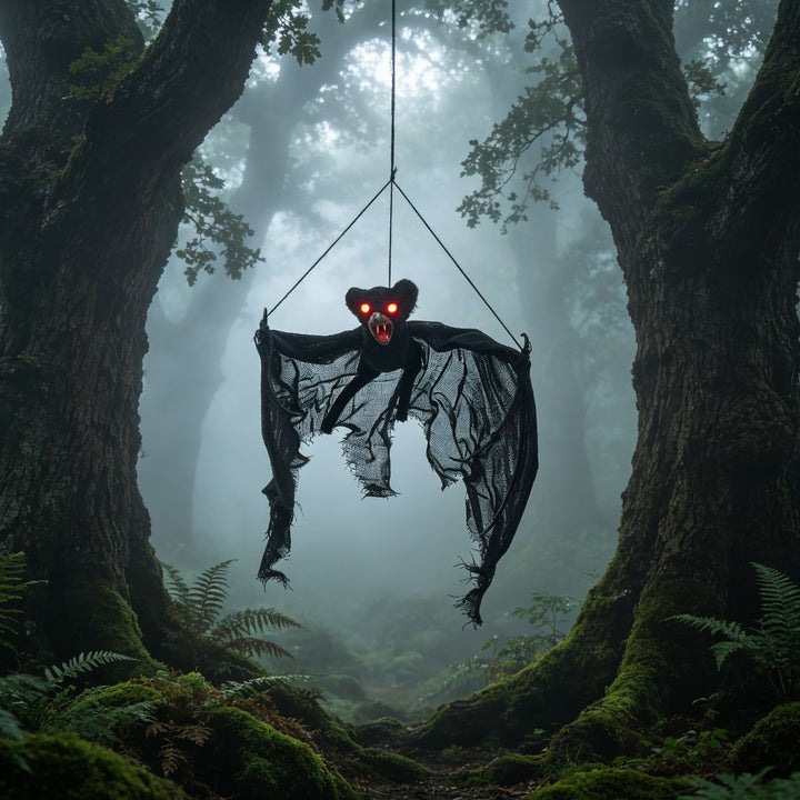 Creepy Bat Decorative Figure