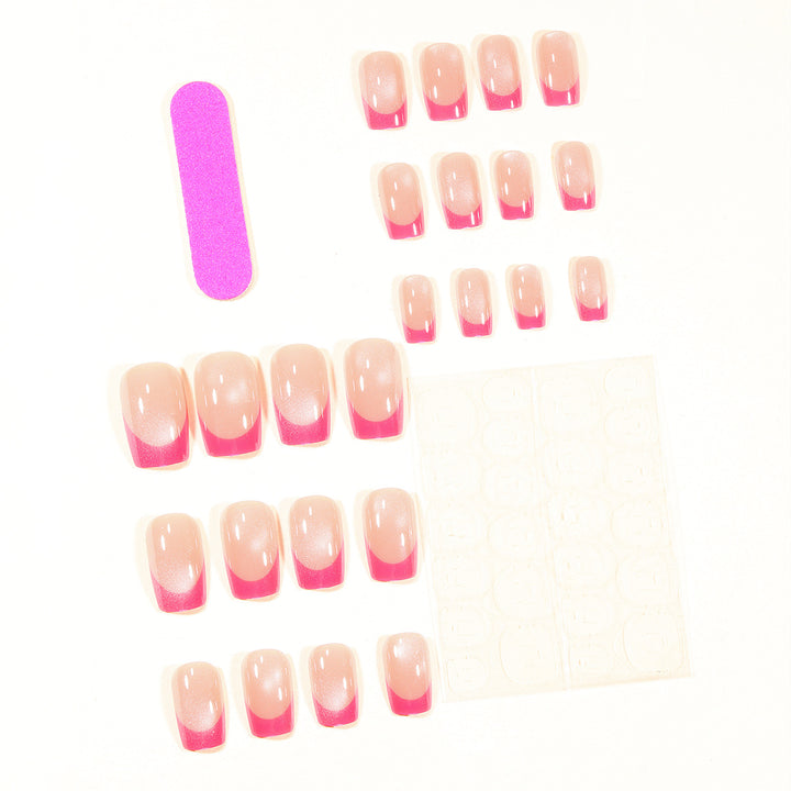 Stylish Acrylic French Tip Nail Art Kalsten