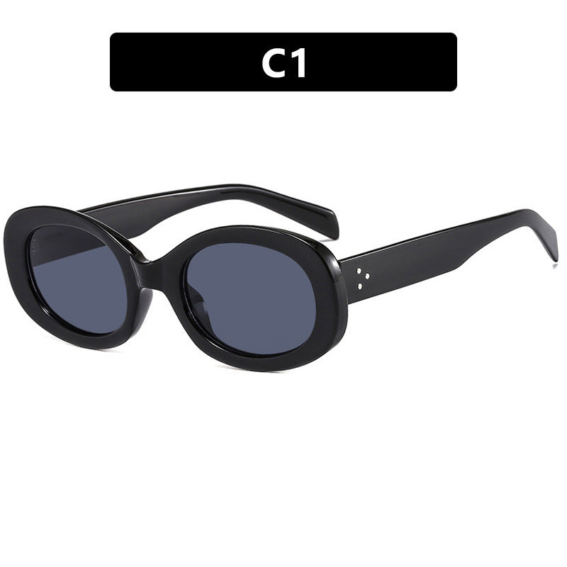 Ladies fashionable sunglasses in stylish oval design Kalsten