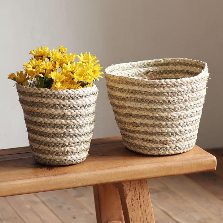 Handwoven storage basket Kalsten